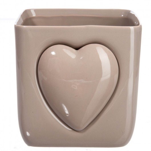 Osłonka Heart caffe latte większa MIA home