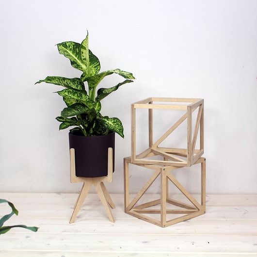 kwietniki retro kwietnik, stojak na doniczkę ŻE ACH