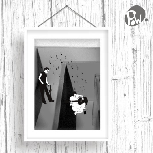 Muzyka... - ilustracja A4 Parallel World