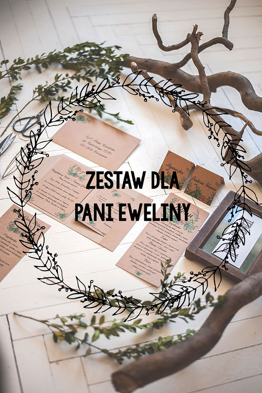 Zestaw dla Pani EWELINY RUSTIC SUCCULENT 1 Papel