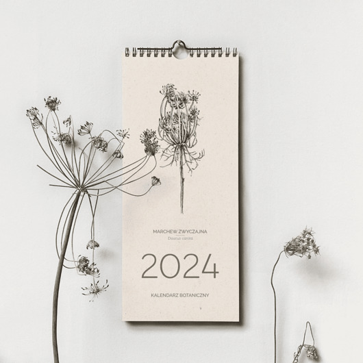kalendarze i plannery Na łące - kalendarz wiszący 2024