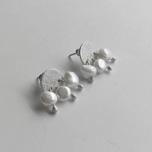 kolczyki z kamieniami Kolczyki OKRĄG