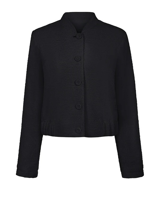 kurtki damskie Kurtka boucle black premium