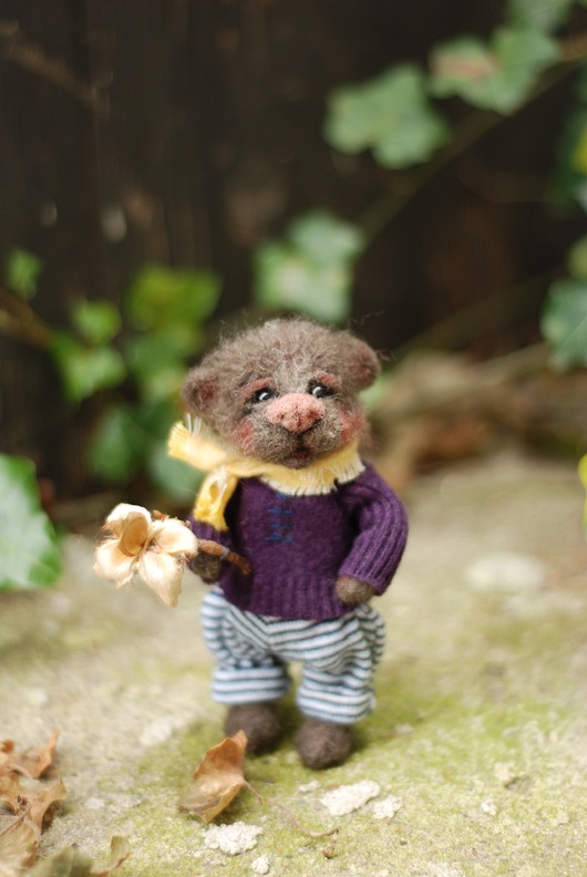 Nieśmiały Miś BoboLobo Handicraft
