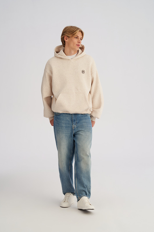 bluzy męskie Bluza z kapturem PUFFA Popcorn męska