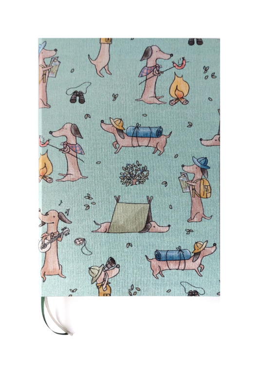 notatniki i albumy Gryzmolnik Notes Jamnik A5  200 stron w kropki