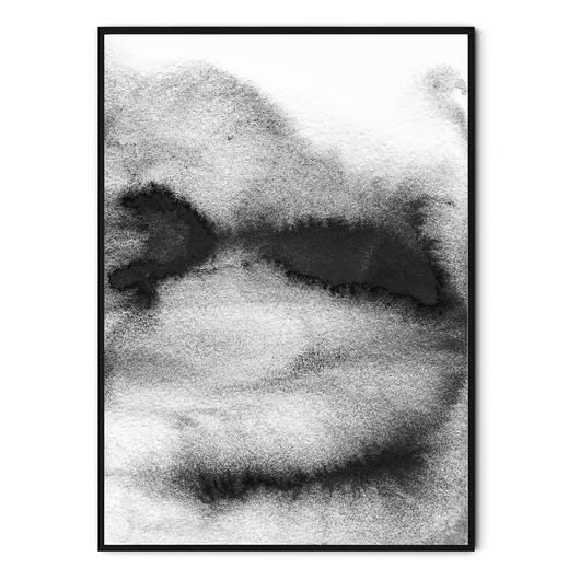 Plakat skandynawski B&W Ombre no. 8 myscandi