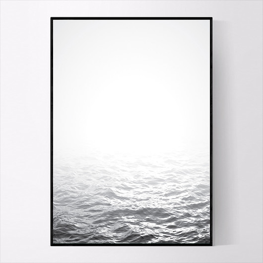 Plakat OCEAN BLACK 50x70 CM MUKKO
