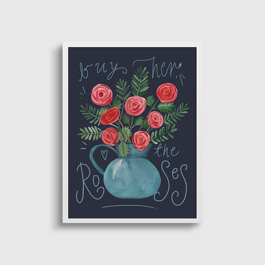 plakaty Plakat Róże II 30x40 cm
