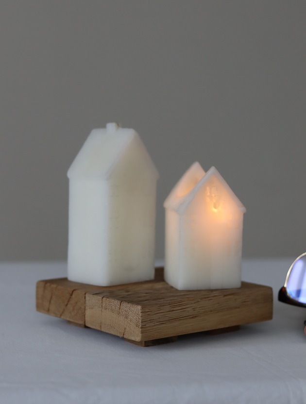 Podstawki pod kadzidełka Podstawka retro drewniana