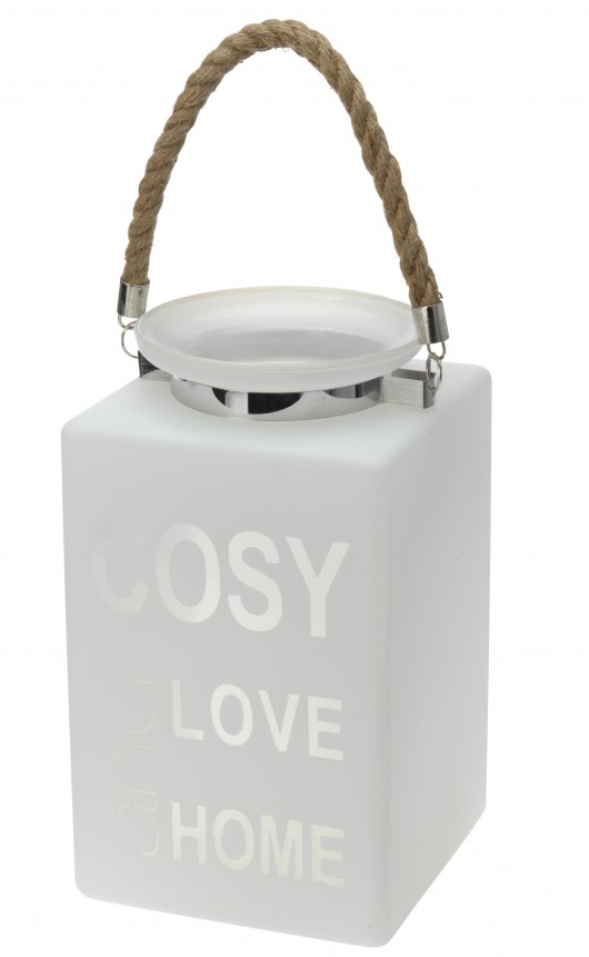 Lampion szklany COSY LOVE HOME MIA home