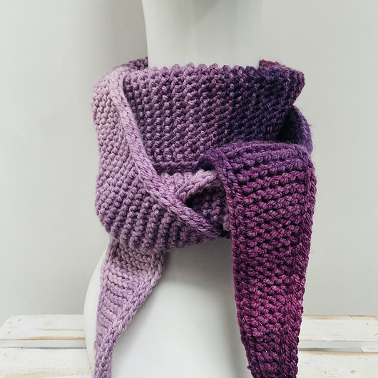 szale damskie Ręcznie robiony ciepły szalik komin otulacz Sophie