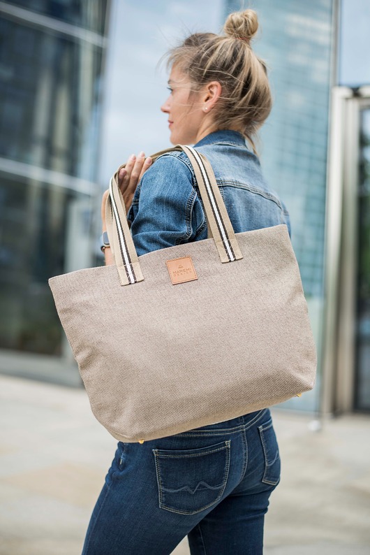 torby na ramię Torebka city na ramię, beżowa