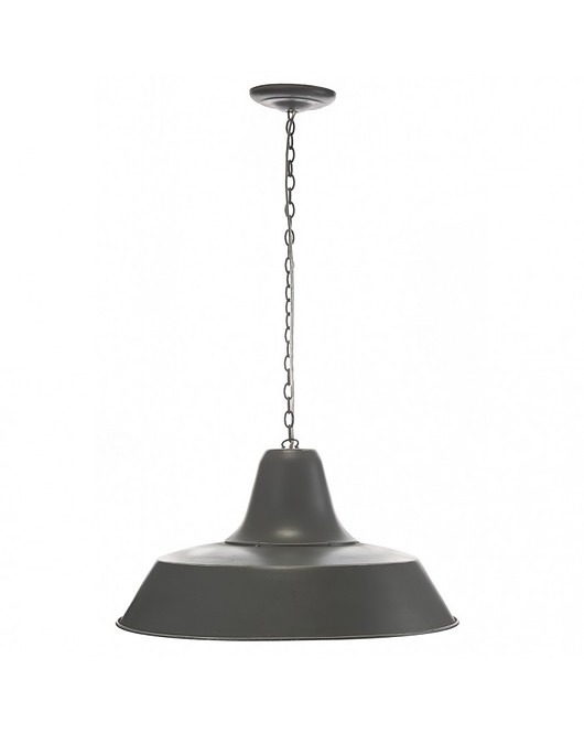 lampy wiszące Lampa Wisząca Logan Popielata Matowa