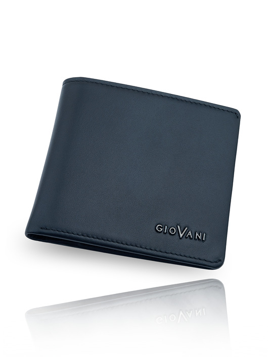 portfele męskie Portfel męski Emilio - Giovani Czarny