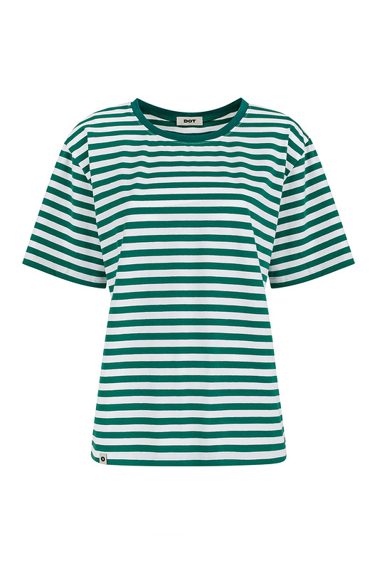 t-shirt damskie T-shirt Oversize STRIPES FOREST
