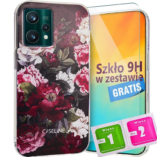 etui na telefon Etui Clear Case + Szkło 9H do Realme 9 4G / 9 Pro Plus