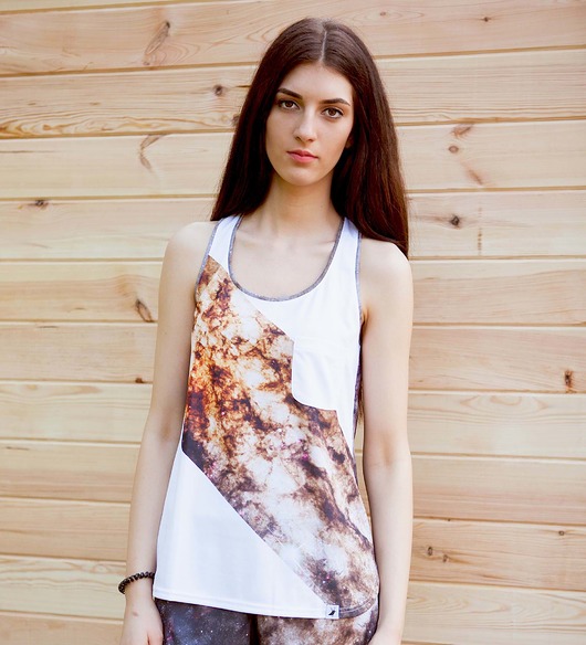 Centaurus A damski termoaktywny tank top fitness gagaboo