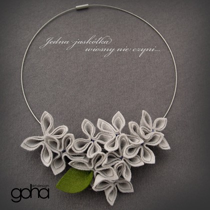 Jedna Jaskółka...-zamówienie FlowerFelt Design