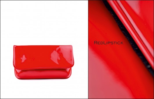 RedLipstick felt label