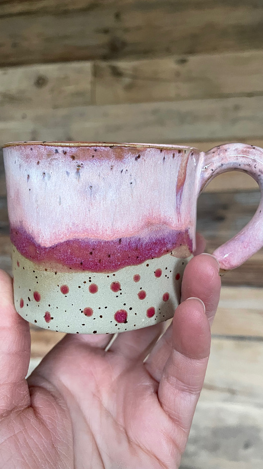 kubki Ceramiczny kubek z lokatorem:)