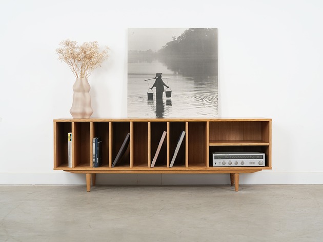 komody i szafki Sideboard dębowy, skandynawski design