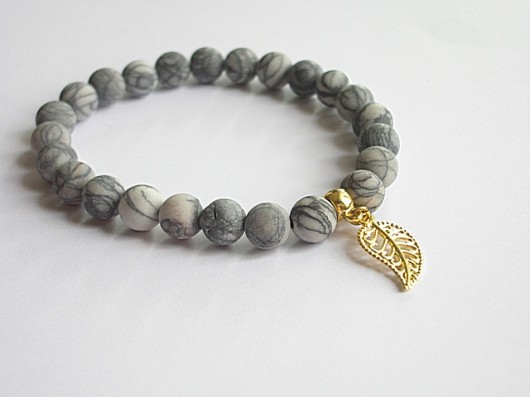 Trio - grey - bransoletka KiKa pracownia