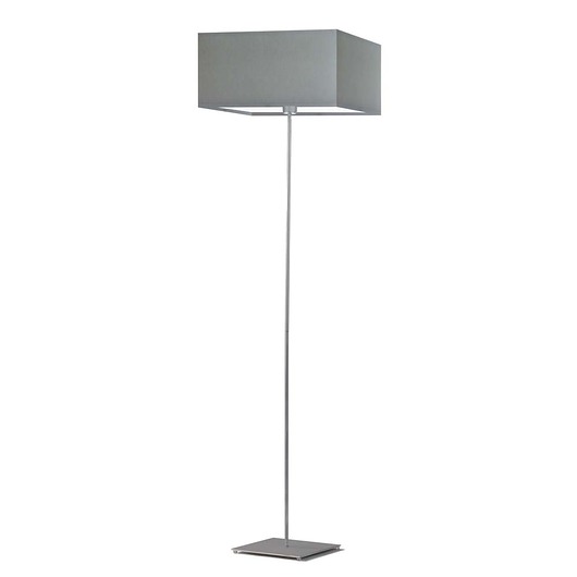 lampy podłogowe Klasyczna lampa stojąca z kwadratowym abażurem 40x40 PRAGA