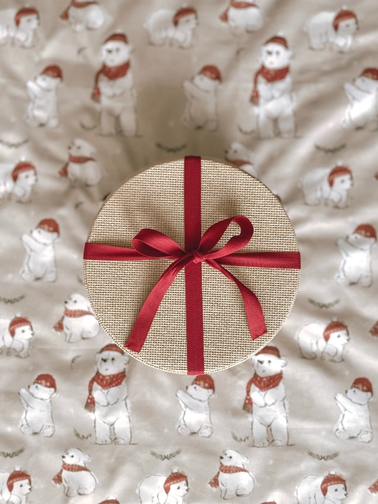 kocyki, kołderki, pościel dla dzieci Pościel świąteczna dla dzieci 140/200 cm / 70x80 cm - misie polarne