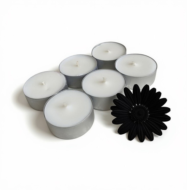 świeczniki i świece Black Opium 6 szt./ tealight 85g- wosk sojowy (inne zapachy)