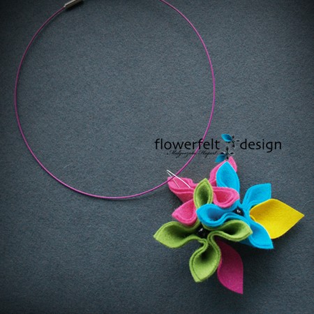 No i mamy wiosnę!-wisior FlowerFelt Design
