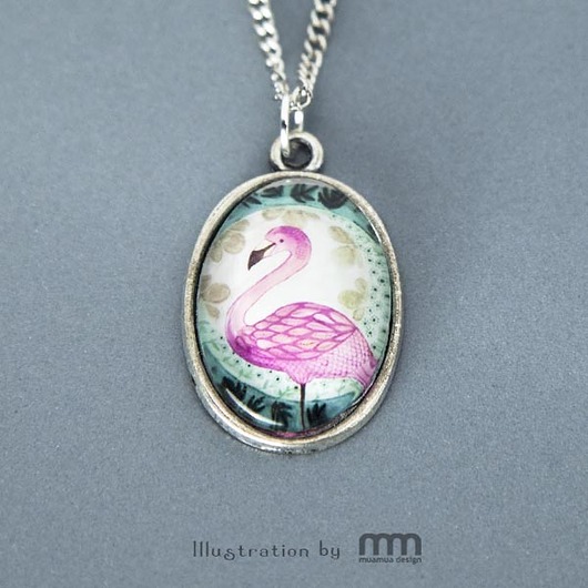 FLAMINGO naszyjnik muamua design