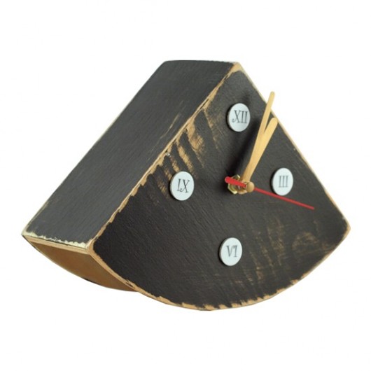 buJAczeK gold  Clock Wood Studio