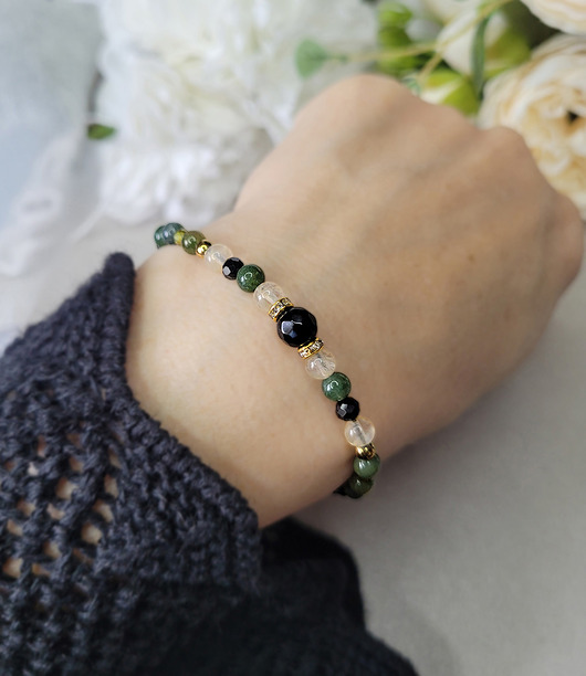 bransoletki z kamieni naturalnych PANNA- Zodiakalna bransoletka z Cytrynem