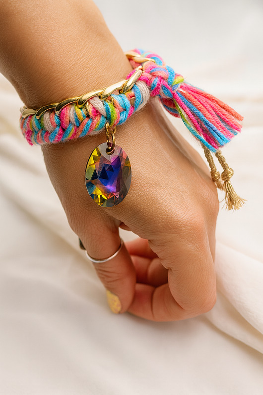 bransoletki na sznurku Bransoletka sznurkowa  Gaultier Aurora