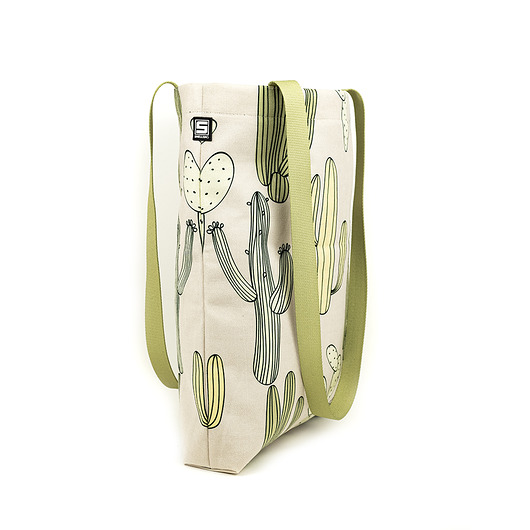 Torba na ramię tote bag w kaktusy Shellbag Shellbag