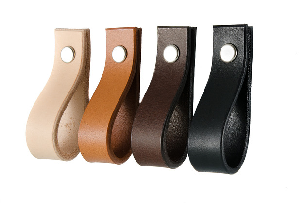 Skórzany uchwyt meblowy EDGE KOLORY PRODUCENT Coloriso