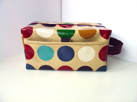 duza kosmetyczka box dotty spots