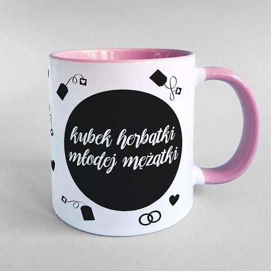 Kubek herbatki młodej mężatki - kubek Mocem