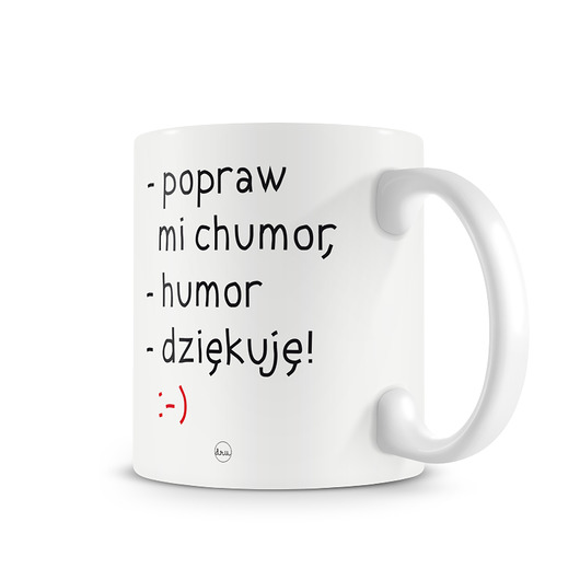 kubek. popraw mi humor Love Life and Forest