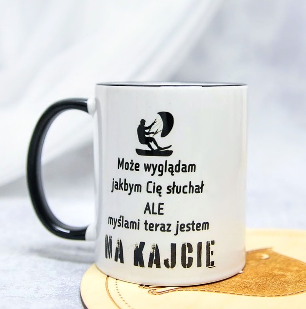 kubki Kubek Myślami na Kajcie