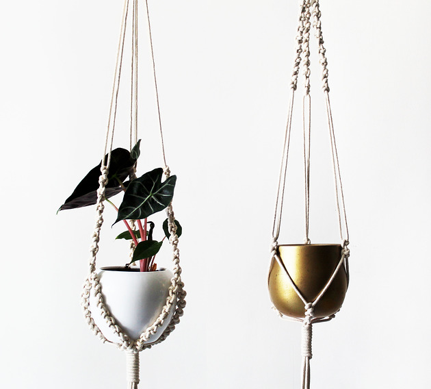 kwietniki KOMPLET dwóch kwietników SCANDI