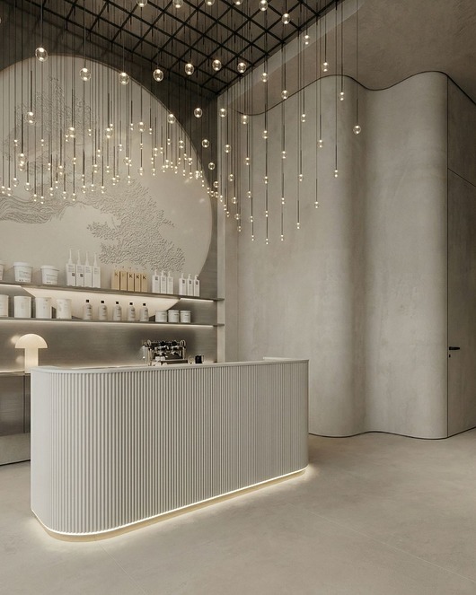 biurka Lada recepcyjna do salonu beauty do salonu kosmetycznego lada hotelowa