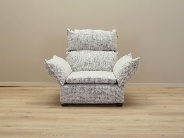 fotele Fotel wypoczynkowy, włoski design, lata 70, produkcja: Włochy