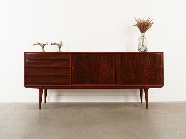 komody i szafki Sideboard palisandrowy, duński design, lata 70, Omann Jun