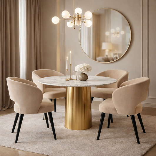 krzesła PRODUCENT Krzesło DELUXE KR-8 Tkanina Dream Velvet 202.04