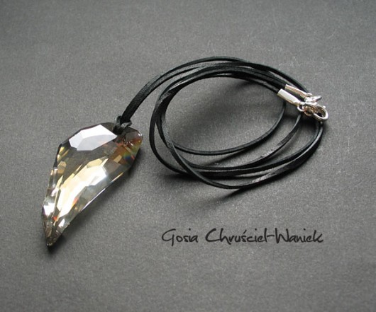 kryształ Swarovski silver shade - nowość Gosia Chruściel-Waniek