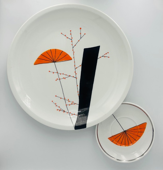 Ozdoby na ścianę Wachlarzyki Ikebana