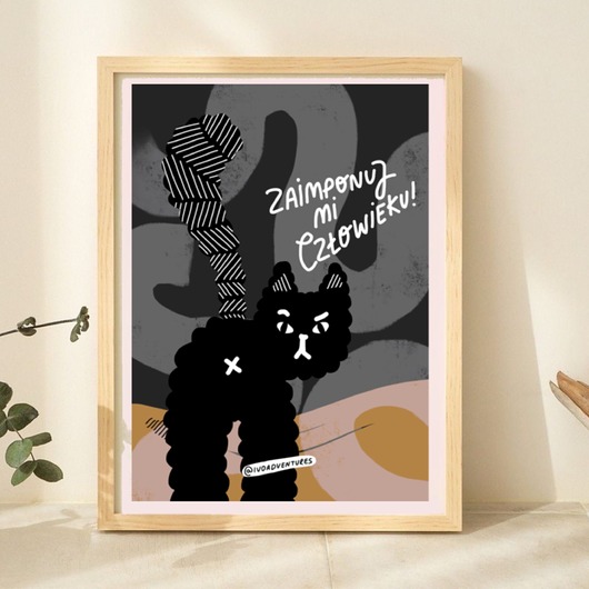 plakaty Plakat Zaimponuj mi człowieku