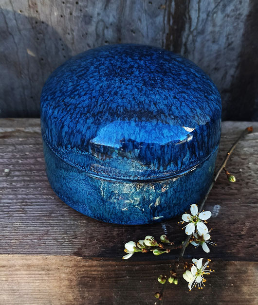 pojemniki na biżuterię Ceramiczne puzderko